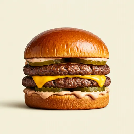 ダブルビーフスマッシュバーガー The Classic