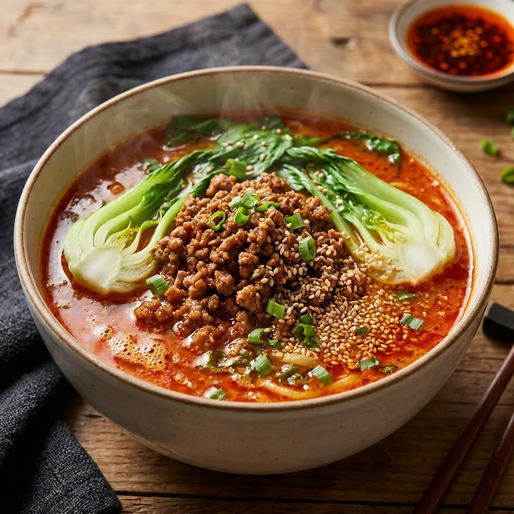 辛味噌の火山ラーメン